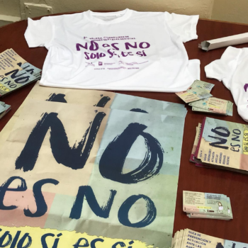 Campaña "NO ES NO", en la Feria de Málaga 2019 y SIEMPRE